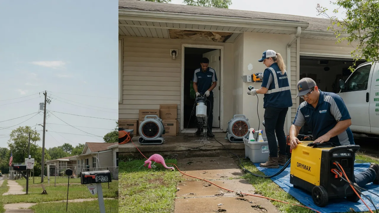 Storm Damage Water Removal in Nashville, TN near me
